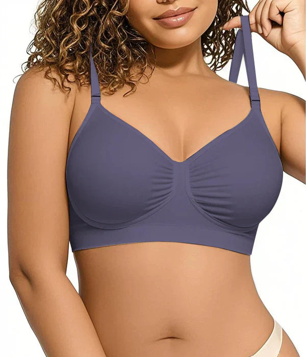 Women's Full Coverage Non-Padded Wireless Sculpt Bra